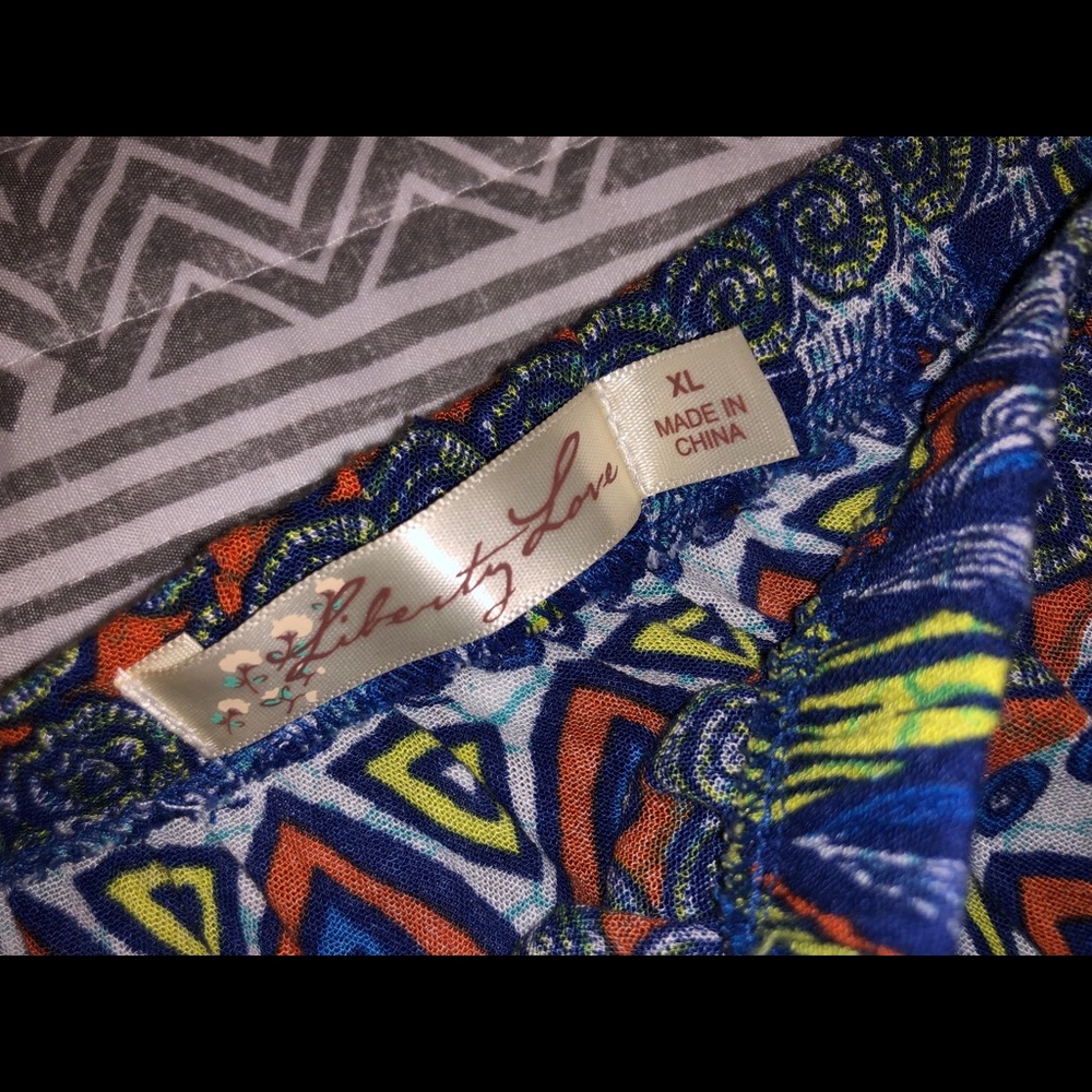 strapless liberty love maxi dress - Picture 3 of 3